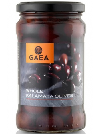 Черные оливки с косточкой Gaea Kalamata Oliivi Kivellinen 300/175г