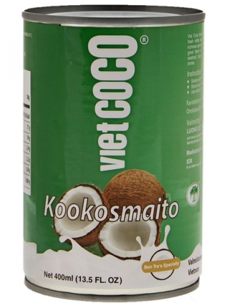 Кокосовое молоко Vietcoco Kookosmaito 17-19% 400мл