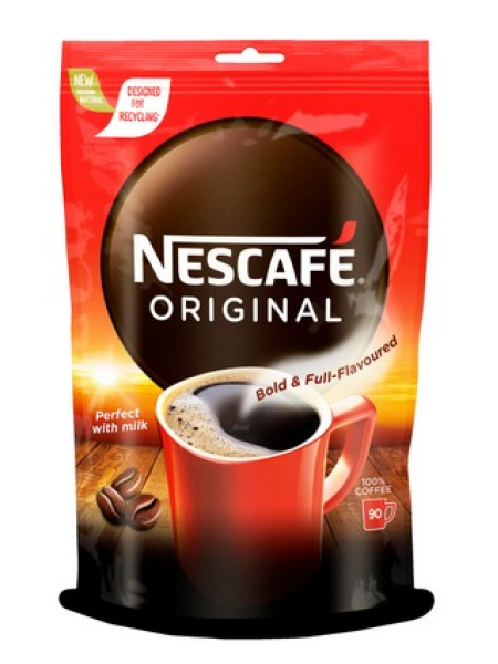 Растворимый кофе Nescafé Original 180г в мягкой упаковке