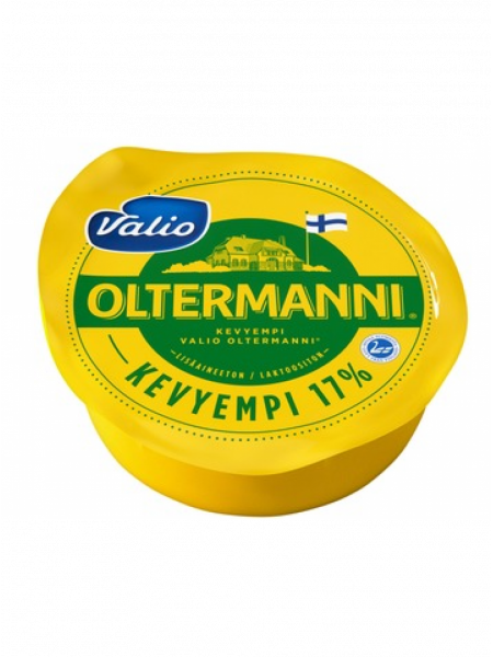 Сыр маложирный Valio Oltermanni 17% 250г без лактозы