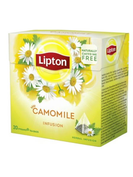Травяной чай с ромашкой Lipton Komomilla Pyramid 20шт