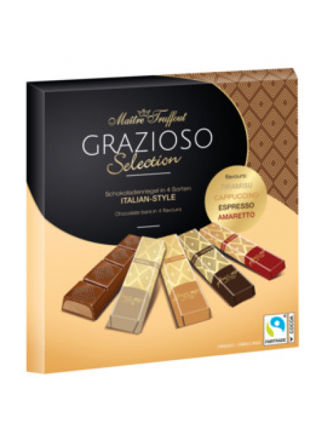 Шоколадные мини батончики  Maître Truffout Grazioso selection Italian style 200г