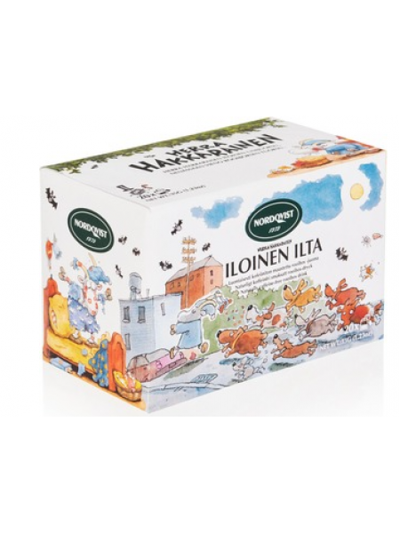 Травяной чай в пакетиках Nordqvist Iloinen Ilta 20 X 1,75г