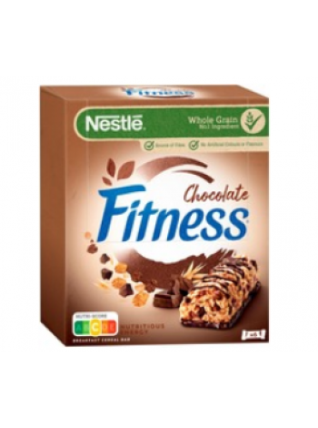 Шоколадно-зерновые батончики Nestlé Fitness 6X23,5 г