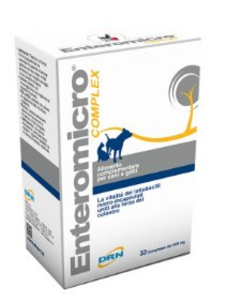 Комплексный препарат для кошек и собак ENTEROMICRO COMPLEX KOIRALLE JA KISSALLE 32шт