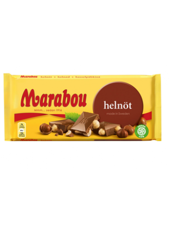 Плиточный шоколад Marabou Helnöt 200г