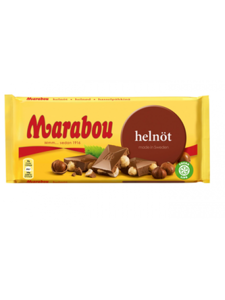 Плиточный шоколад Marabou Helnöt 200г