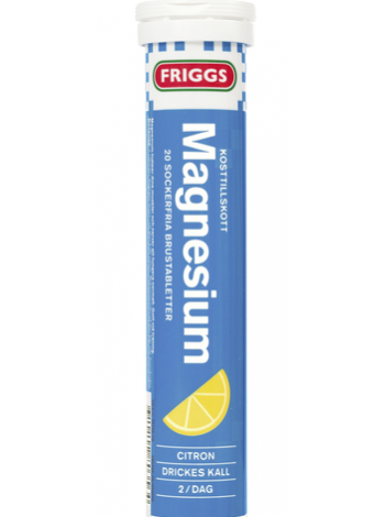 Шипучие витамины Friggs Magnesium 20шт с магнием