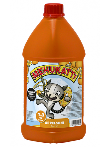 Концентрат сока Mehukatti Appelsiini 1,5л апельсин