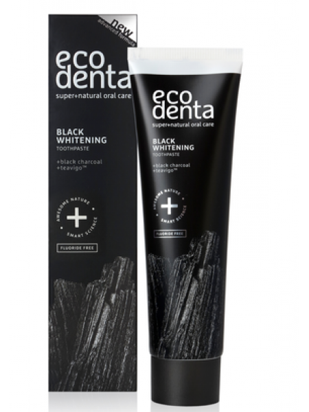 Зубная паста отбеливающая Ecodenta Black Whitening 100мл
