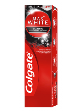 Зубная паста Colgate Max White Charcoal 75мл