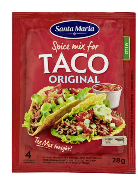 Специя Santa Maria Taco Original Spice Mix 28г
