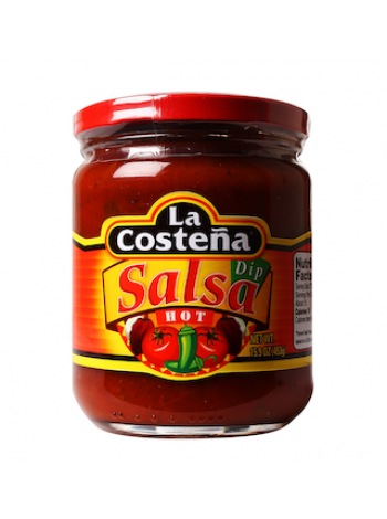 Мексиканский острый соус для сальсы La Costeña salsa hot 453г