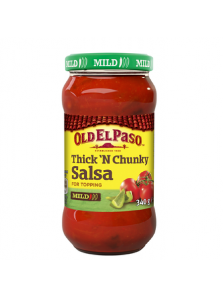 Сальса мягкая Old El Paso Thick and Chunky Salsa Mild 340г