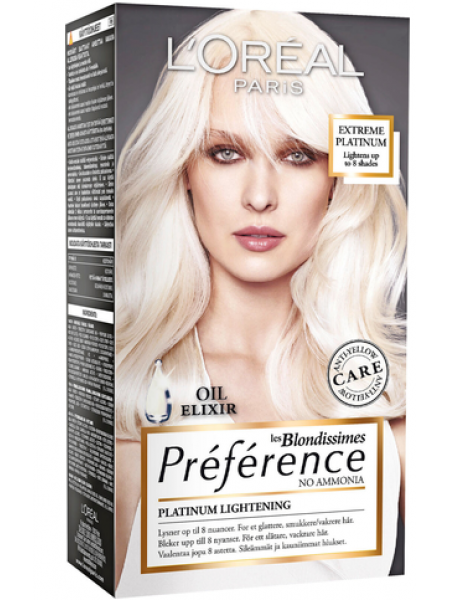 Краска для волос L'Oréal Paris Préférence Blondissimes Extreme Platinum Vaalennus