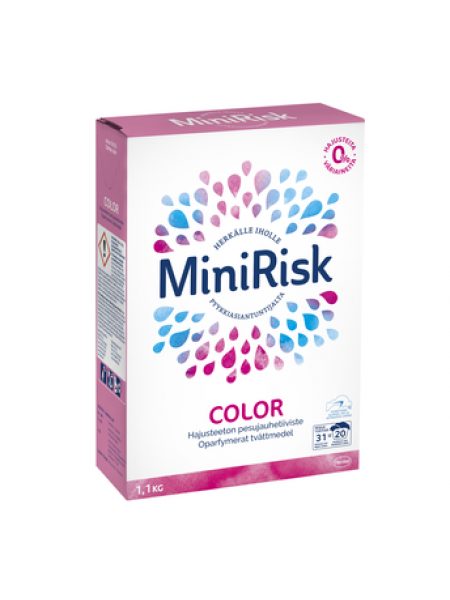 Стиральный порошок Mini Risk Color 1,1кг