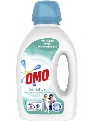 Жидкий стиральный порошок Omo Sensitive 1л без отдушек