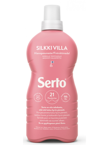 Жидкий порошок Serto SilkkiVIlla 750мл для шелка и шерсти