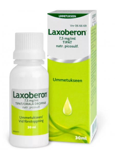 Препарат от запора у взрослых LAXOBERON 7,5мг/мл 30 мл