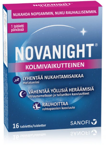 Таблетки при нарушении сна Novanight 30шт