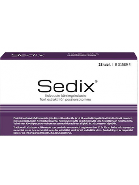 Препарат для уменьшения нервозности Sedix 28шт