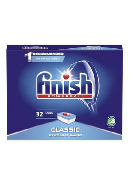 Таблетки для посудомоечной машины FINISH Classic 32 шт