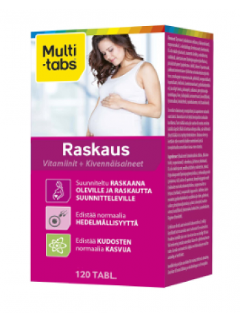 Витамины для беременных MULTI-TABS RASKAUS 120 шт
