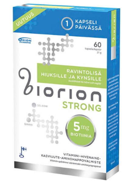 Витамины для волос и ногтей BIORION STRONG 60 шт