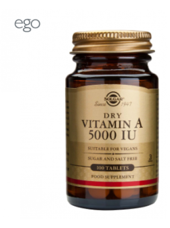 Витамины SOLGAR A-VITAMIN 5000 IU 100 шт