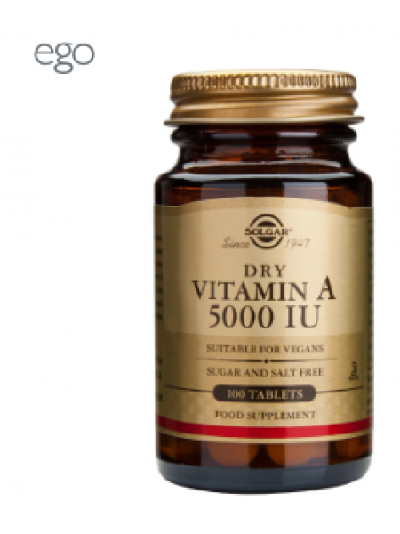 Витамины SOLGAR A-VITAMIN 5000 IU 100 шт