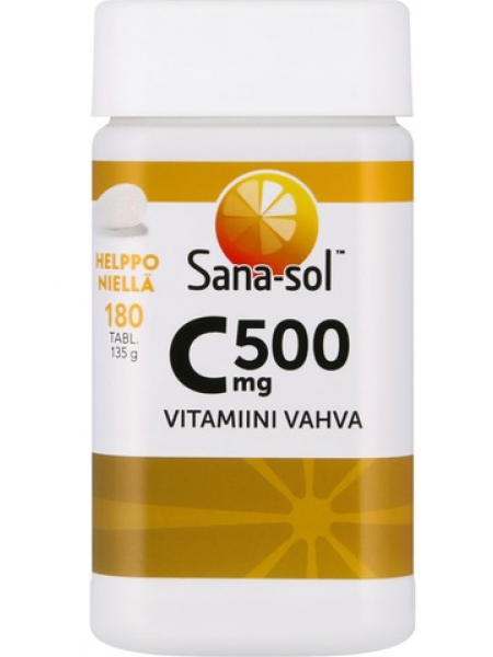Витамин Sana-Sol C-Vitamiini 500Mg 180шт