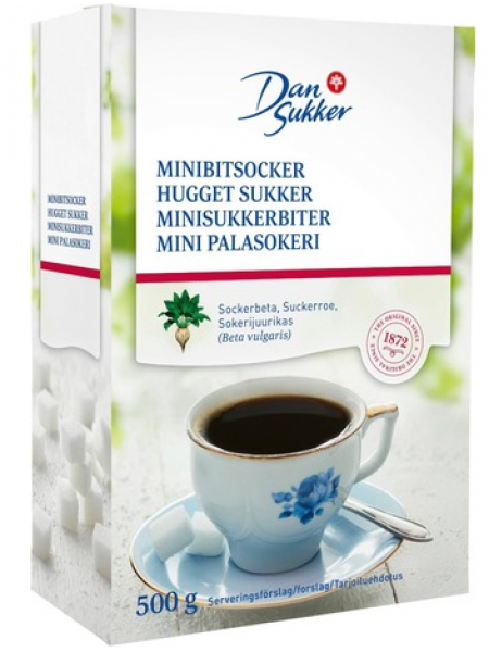 Мини кусковой сахар Dansukker Mini Palasokeri 500г