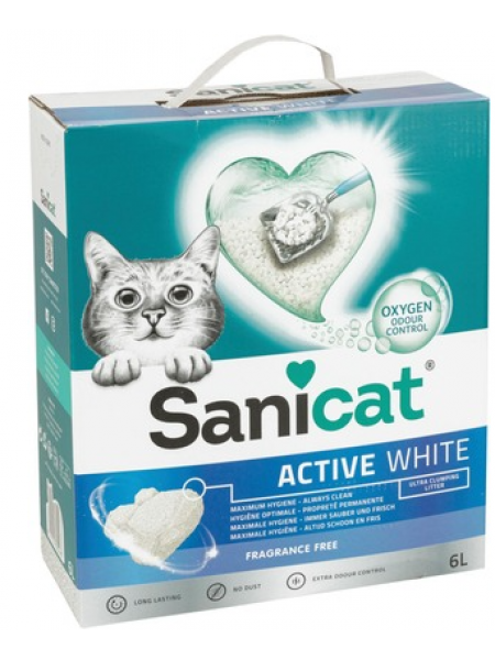 Наполнитель для кошачьего туалета Sanicat Active 6л