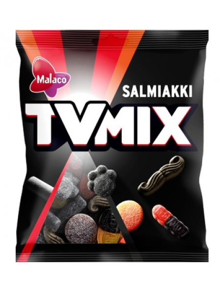 Ассорти лакричных конфет Malaco Tv Mix Salmiakki 280г