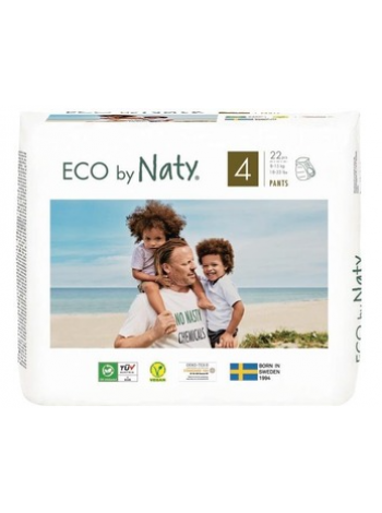 Подгузники-трусики Eco By Naty Maxi 4 8-15кг 36 шт