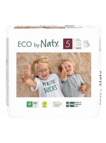 Подгузники трусики Eco By Naty Junior № 5 от 12-18 кг 34шт