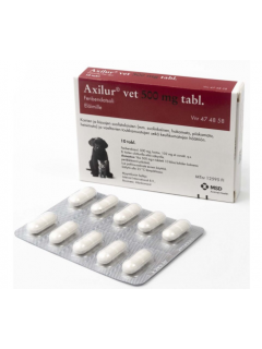 Глистогонный препарат AXILUR VET 500мг  10таб. для кошек и собак