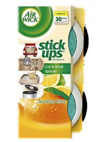 Освежитель воздуха Airwick Stick Up Citrus 2шт апельсин лимон и лайм 