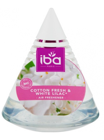 Освежитель воздуха Iba Cotton Fresh & White Lilac Pyramid 75мл