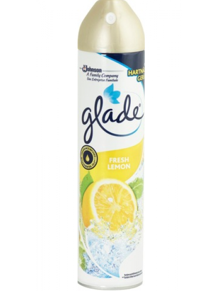 Освежитель воздуха аэрозоль Glade Fresh Lemon Aerosoli 300мл