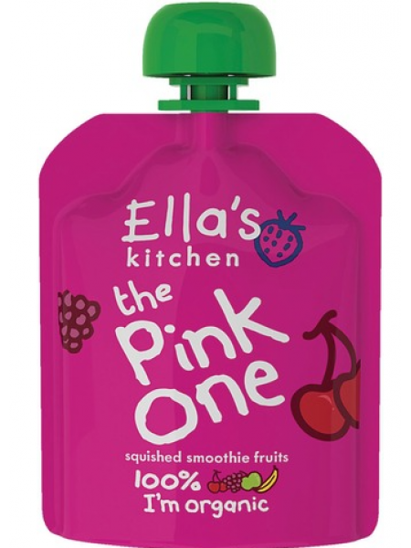 Органический смузи с фруктами Ella's Kitchen The Pink One 90г с 6 месяцев