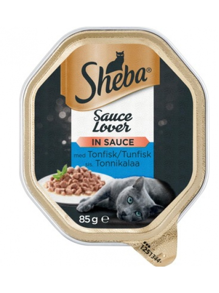 Влажный корм Sheba Sauce Lover Tonnikalaa 85г