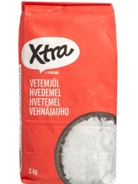 Пшеничная мука X-TRA Vehnäjauho 2 кг 