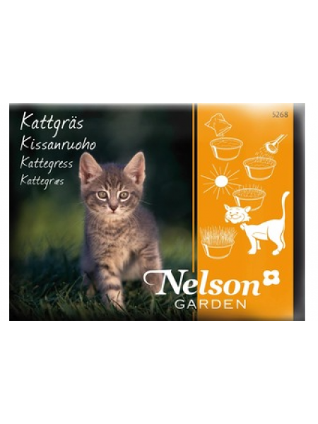 Семена травы для кошек Nelson Garden Kissanruoho