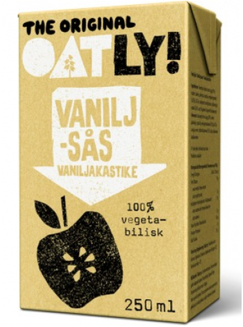 Овсяно-ванильный соус Oatly Vaniljakastike 2,5дл