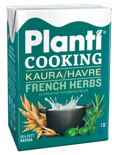 Овсяный соус Planti Cooking Kaura Havre french herbs 2дл