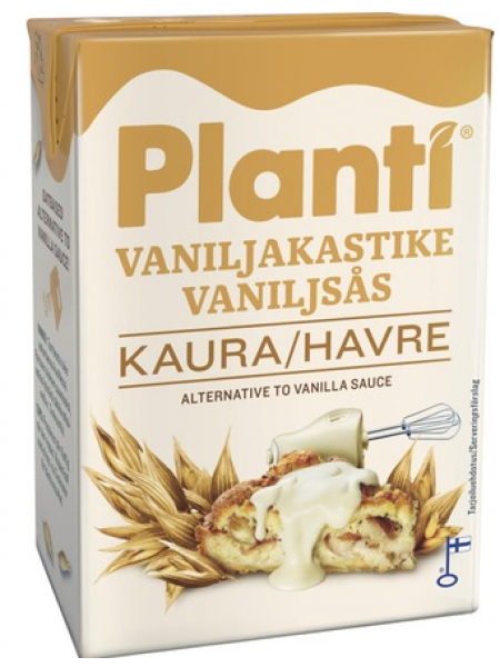 Ванильный соус на основе овса Planti Vaniljakastike 10% 2дл