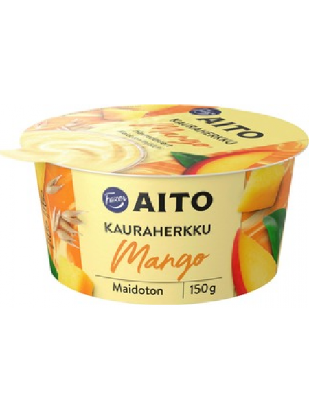 Овсяный йогурт с манго Fazer Aito Kauraherkku Mango 150г
