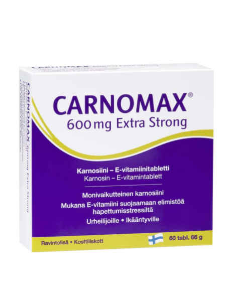 Пищевая добавка CARNOMAX Extra Strong 600мг 60шт