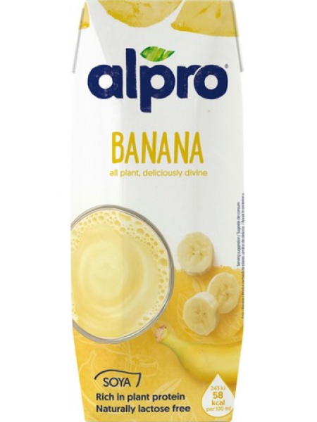 Соевый напиток Alpro банан 250мл